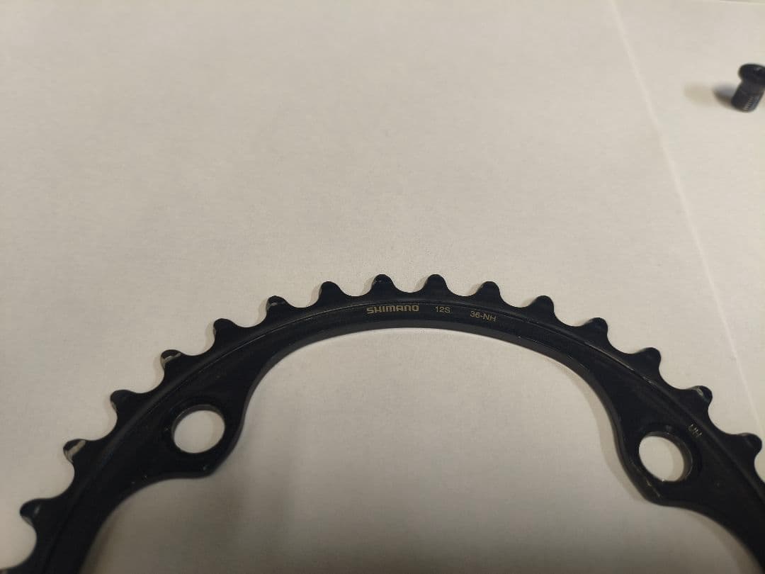 DURA-ACE １２速　52T36Tチェーンリング