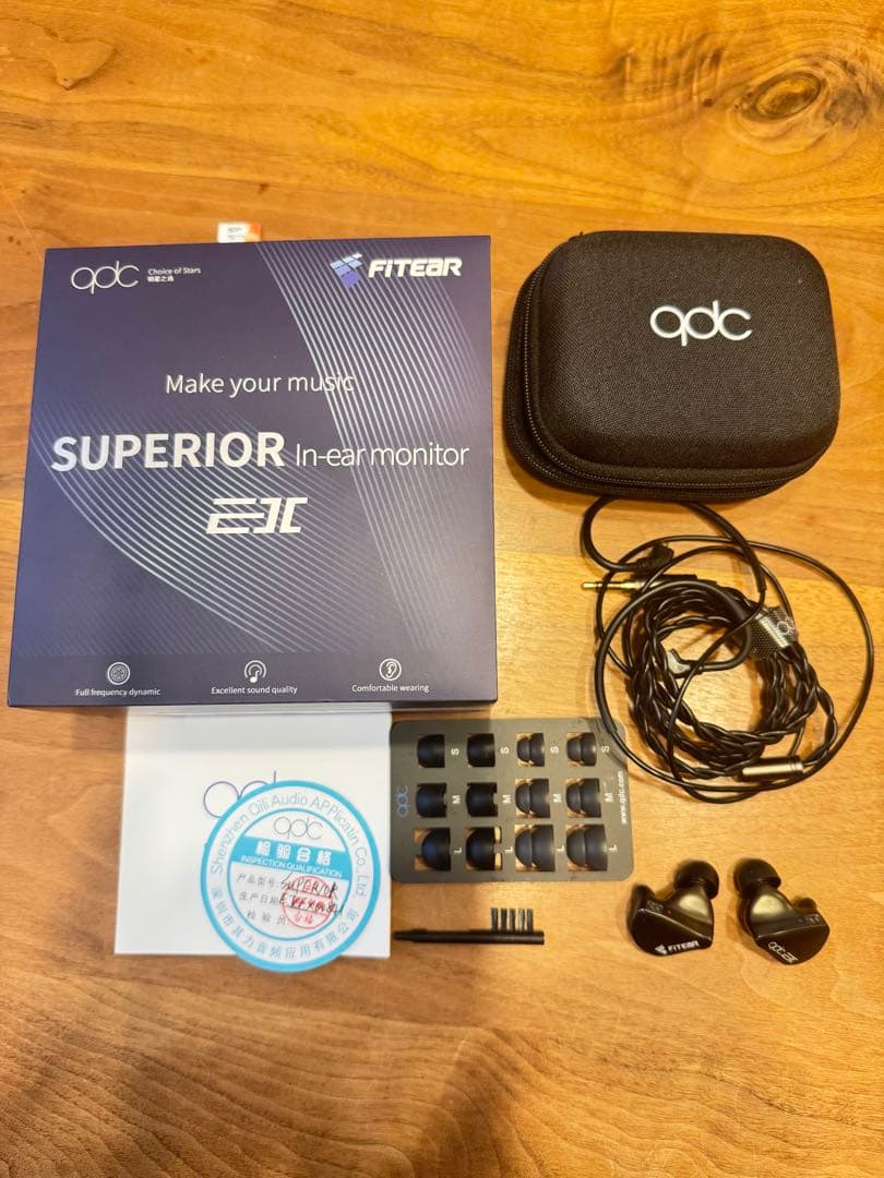 イヤホン qdc SUPERIOR EX