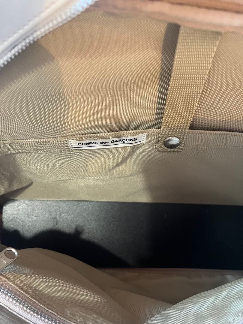 COMME des GARCONSホワイトトートバッグ