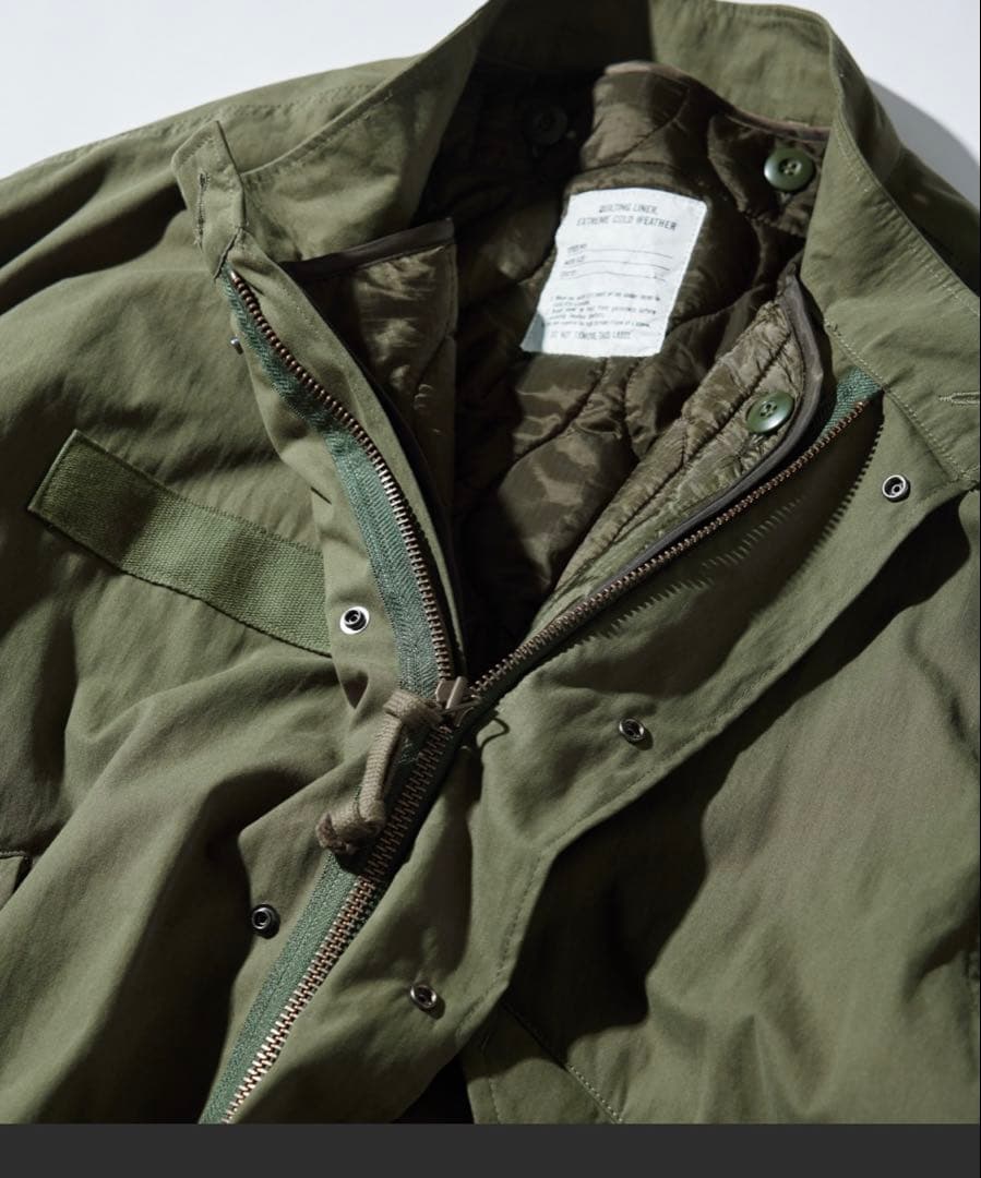 FREAK’S STOREフリークスストア モッズコート キルティングライナー黒