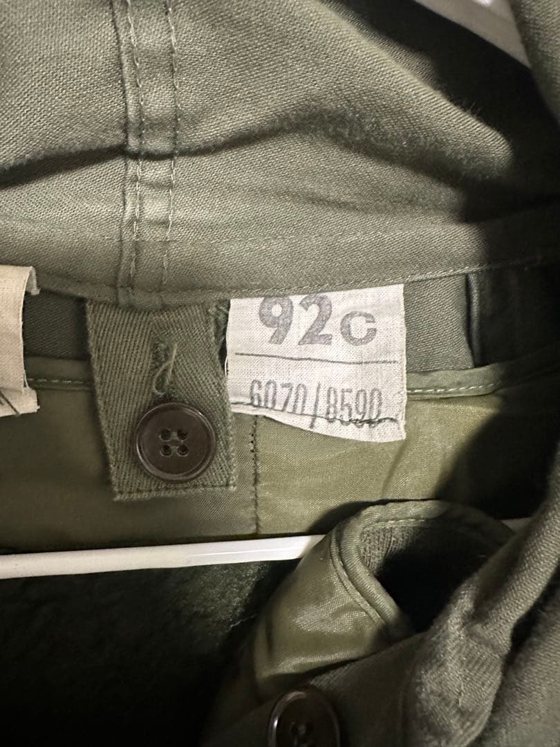 フランス軍 m64パーカー ライナーセット92c