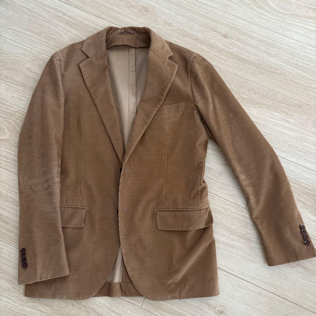 tomorrow land⭐︎コーデュロイ　テーラードジャケット44サイズ