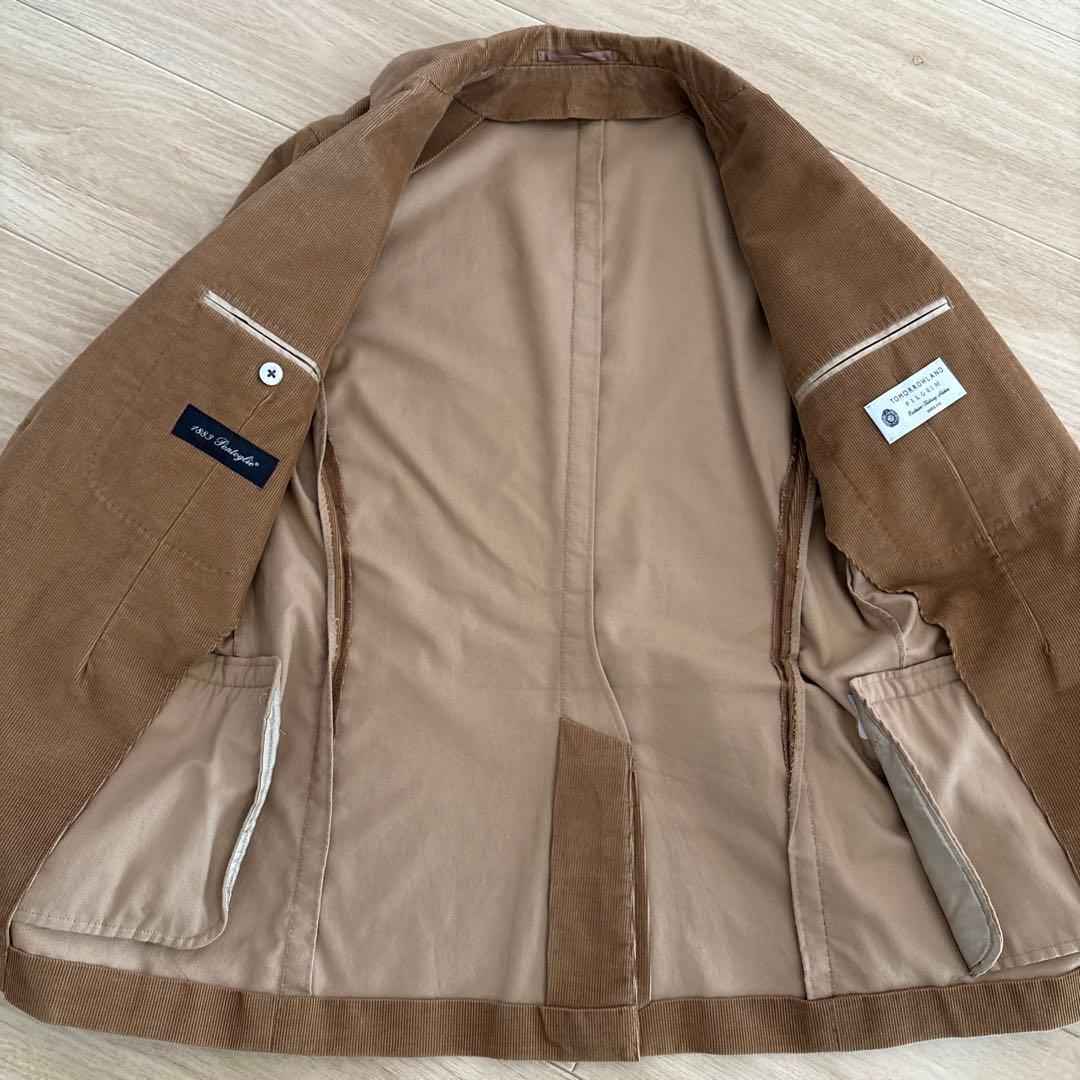 tomorrow land⭐︎コーデュロイ　テーラードジャケット44サイズ
