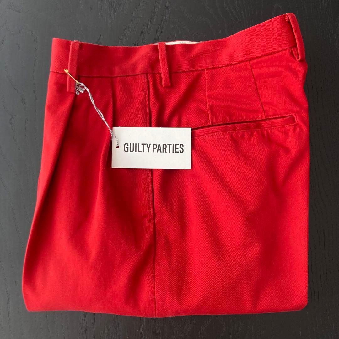 119◆WACKO MARIA DOUBLE PLEATED TROUSERS