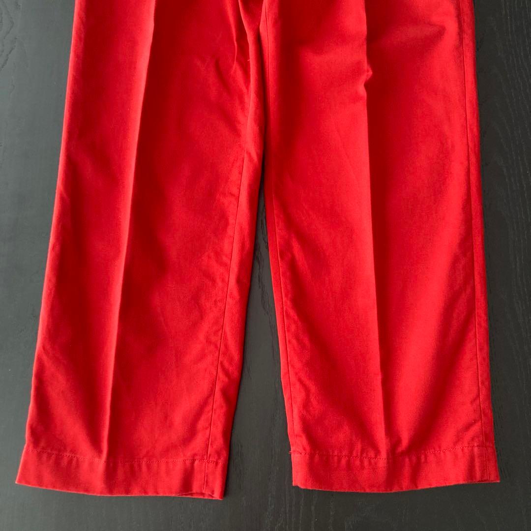 119◆WACKO MARIA DOUBLE PLEATED TROUSERS