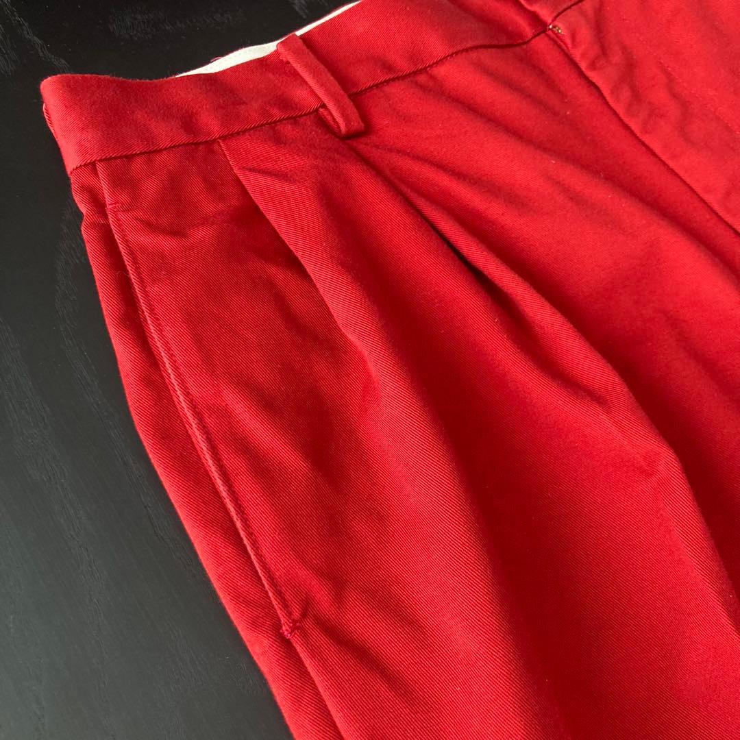 119◆WACKO MARIA DOUBLE PLEATED TROUSERS