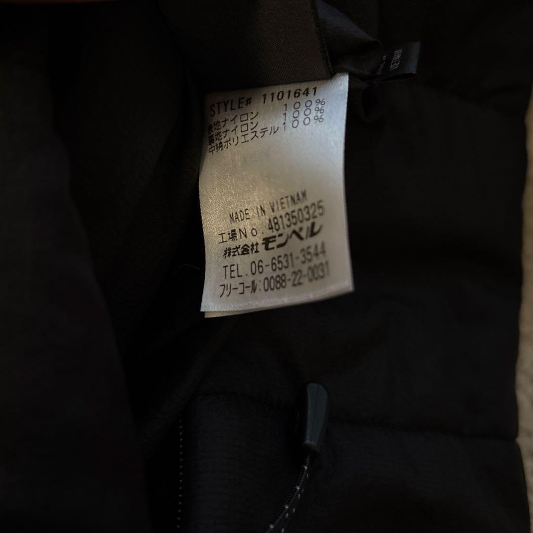 モンベル　サーマラップパーカ　MENS