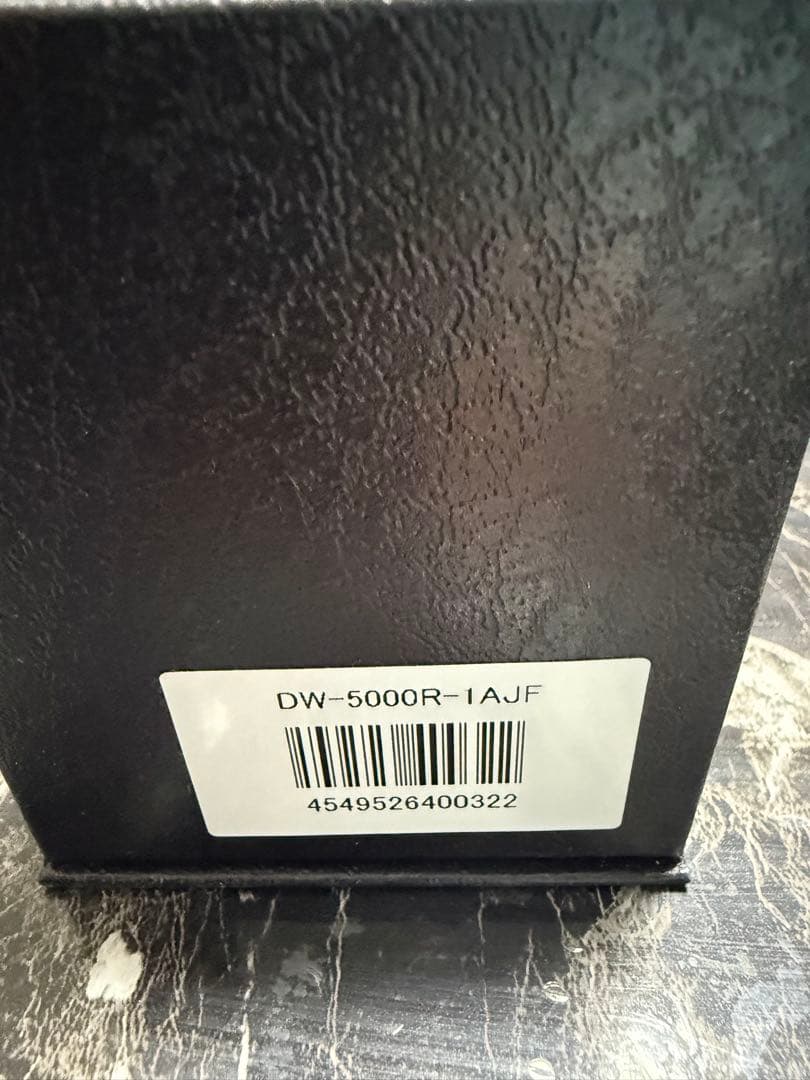 初代復刻G-SHOCK DW-5000R-1AJF 日本製