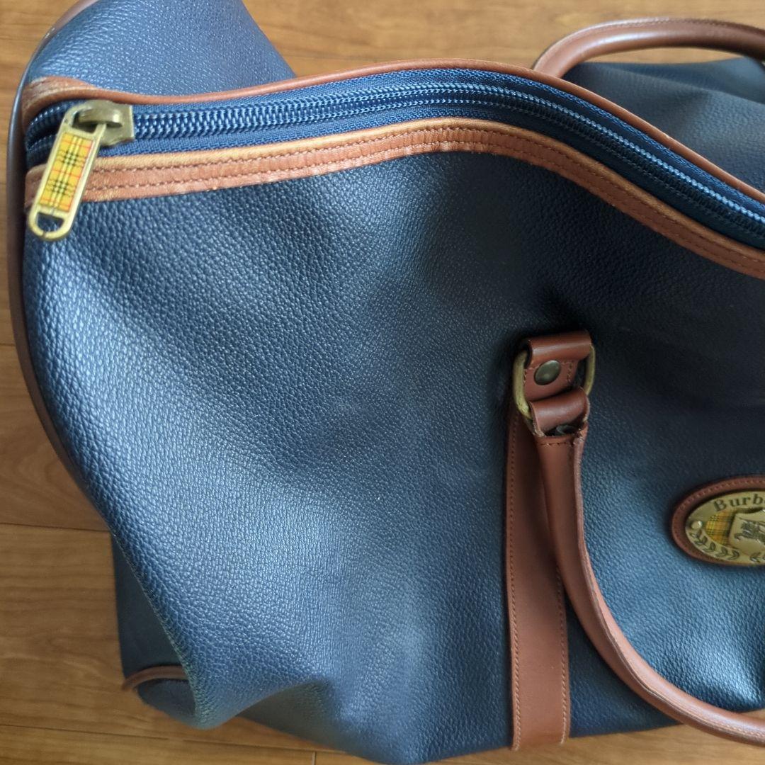 Burberry バーバリー ボストンバッグ2WAY　ショルダーストラップ付