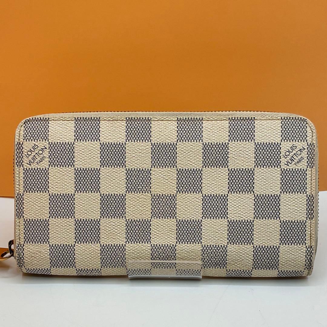 【美品✨】ルイヴィトン ダミエアズール ジッピーウォレット ラウンドジップ