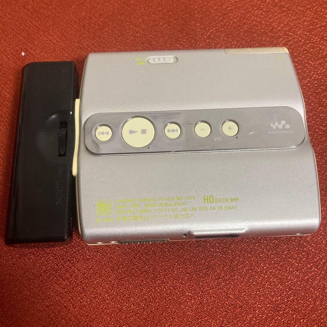 Hi-MD対応 MDウォークマン MZ-EH70 付属品あり ジャンク M3