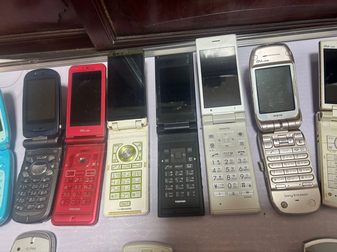 計１９個/携帯電話ガラケー類