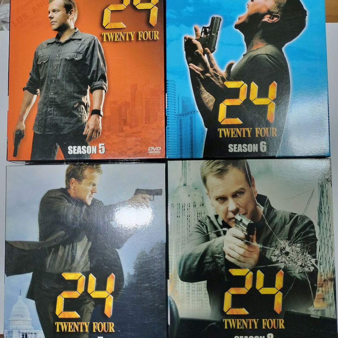 海外ドラマ「24」コンパクト DVD 全巻まとめ 1~8Season