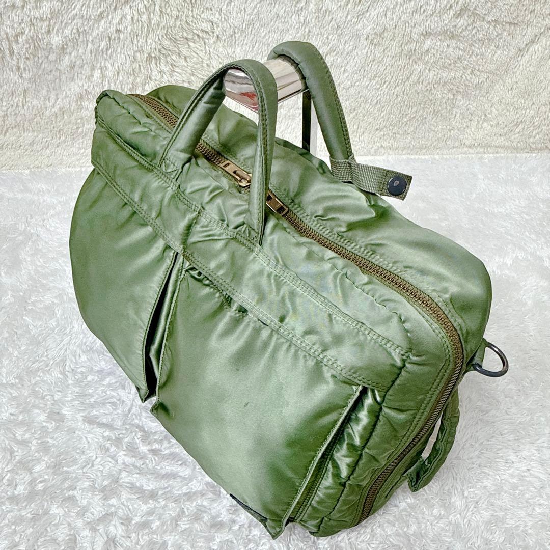 廃盤 PORTER ポーター タンカー 3way ビジネスバッグ セージグリーン