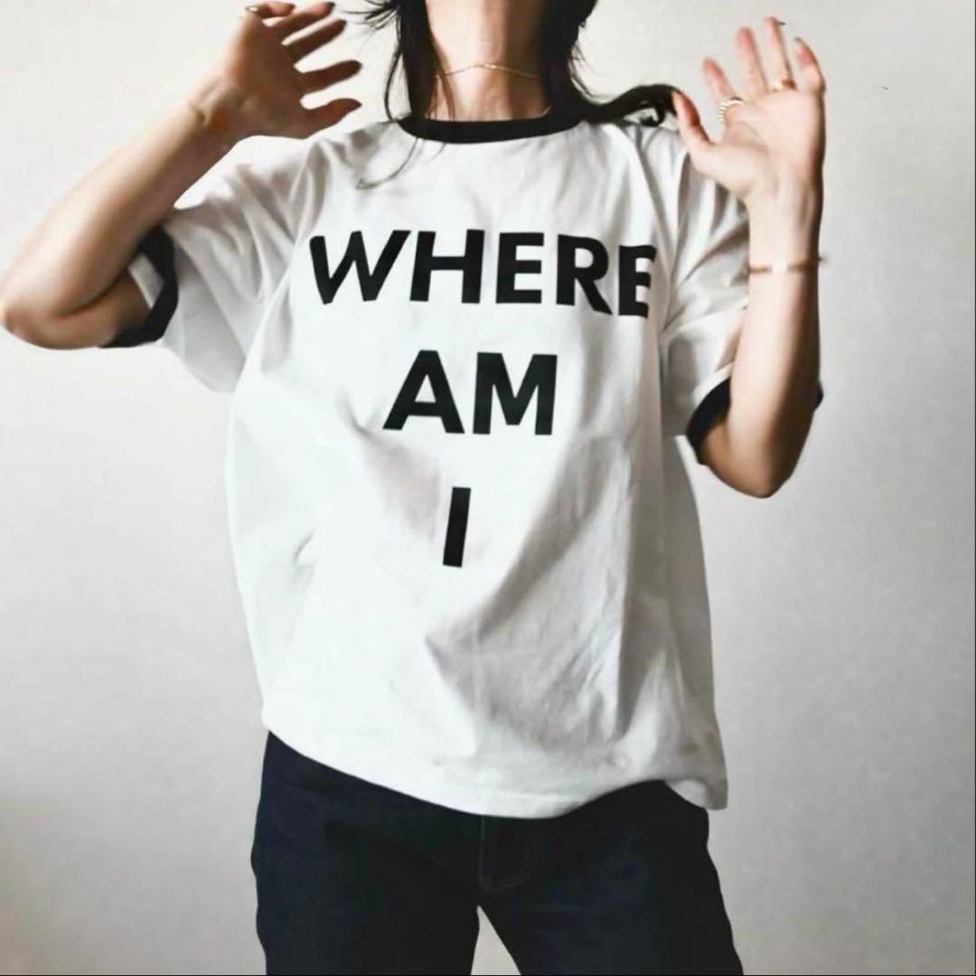 chiiiibag Ringer T-shirt♡ホワイト×ブラック　新品未開封