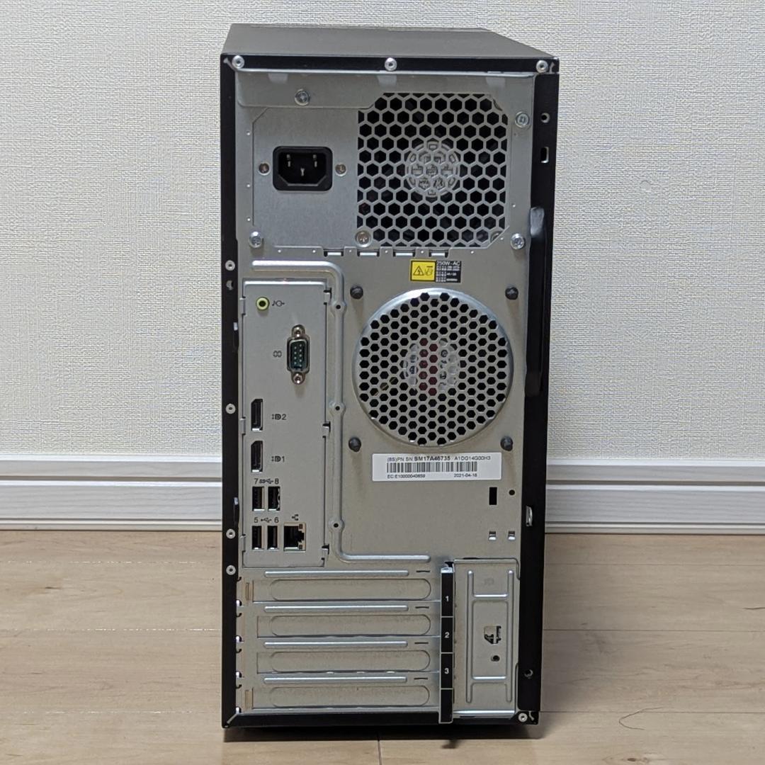 サーバー Lenovo ThinkSystem ST50;Xeon E-2144G;8GB