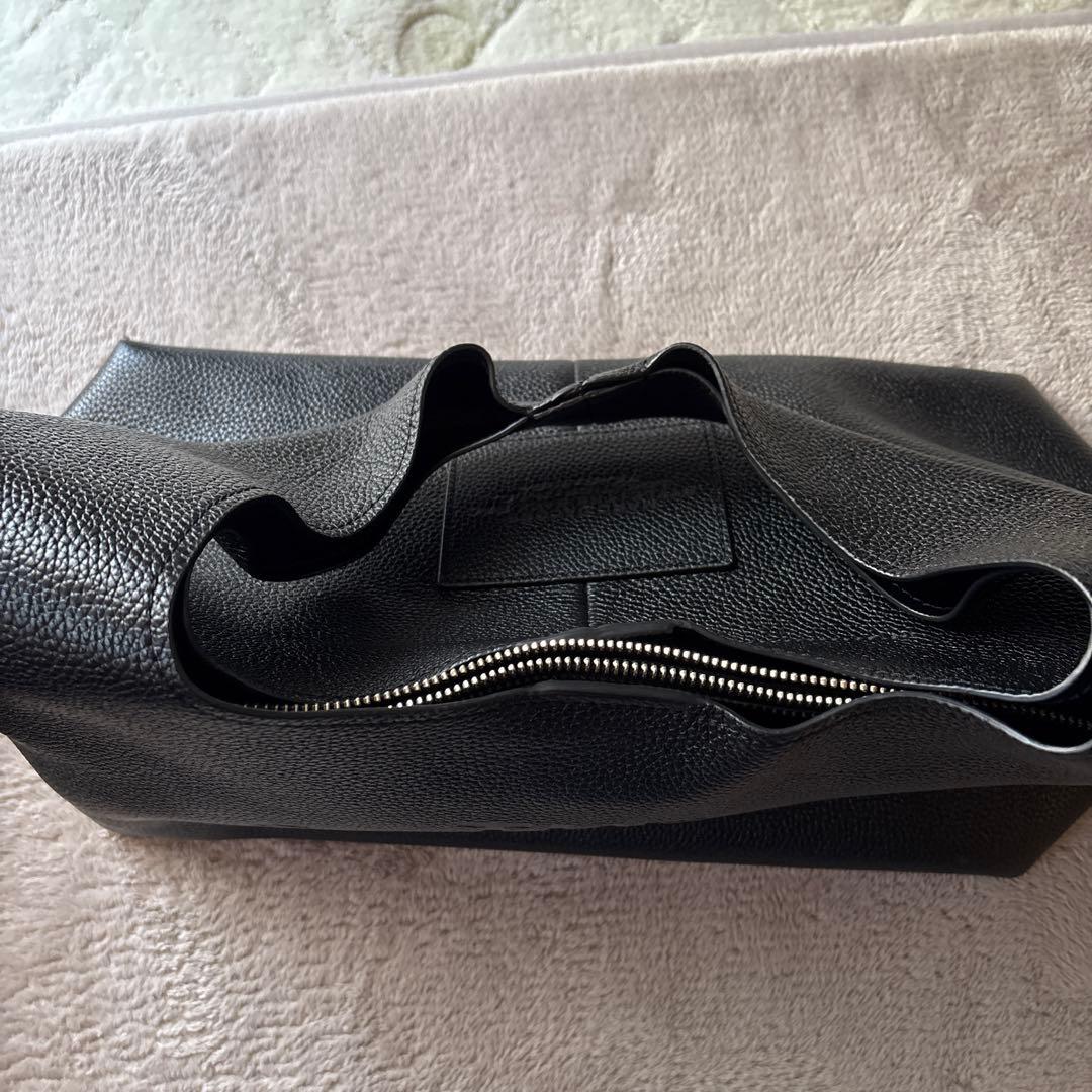 MARC JACOBS THE SACK BAG ブラック レザーサックバッグ