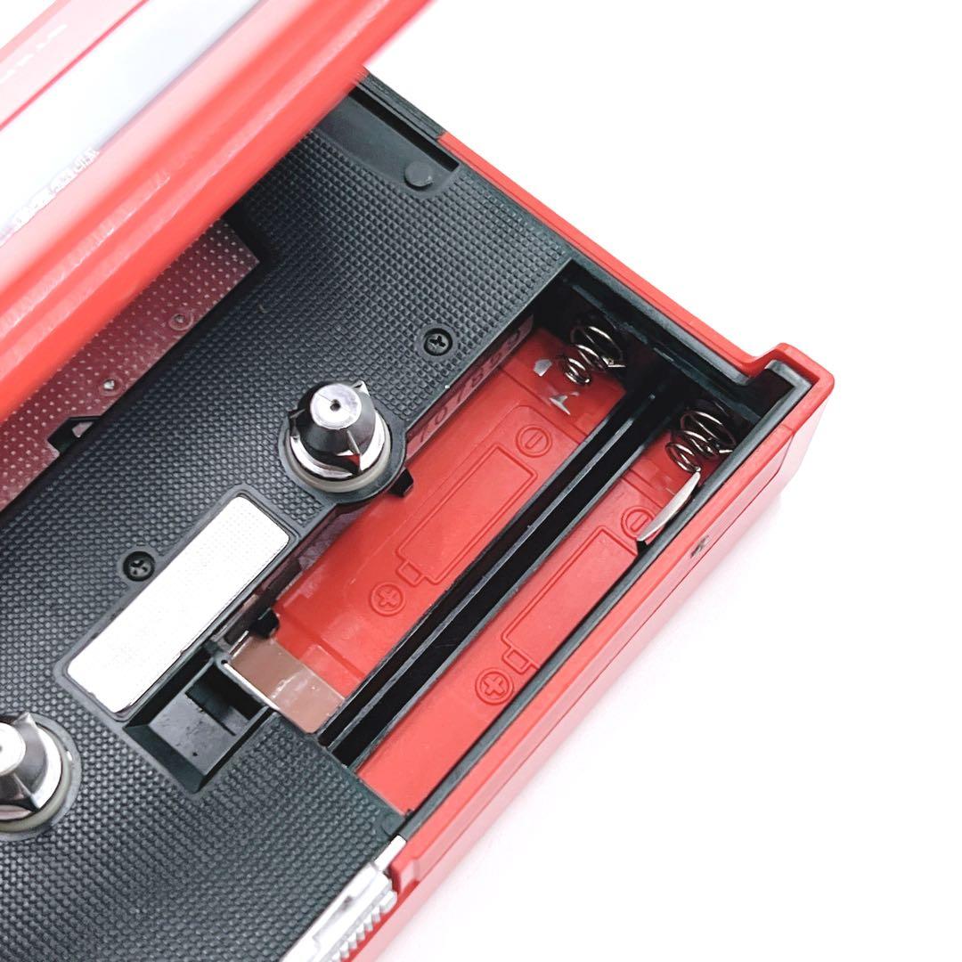 【超美品】 SONY WALKMAN II WM-2 ウォークマン 赤