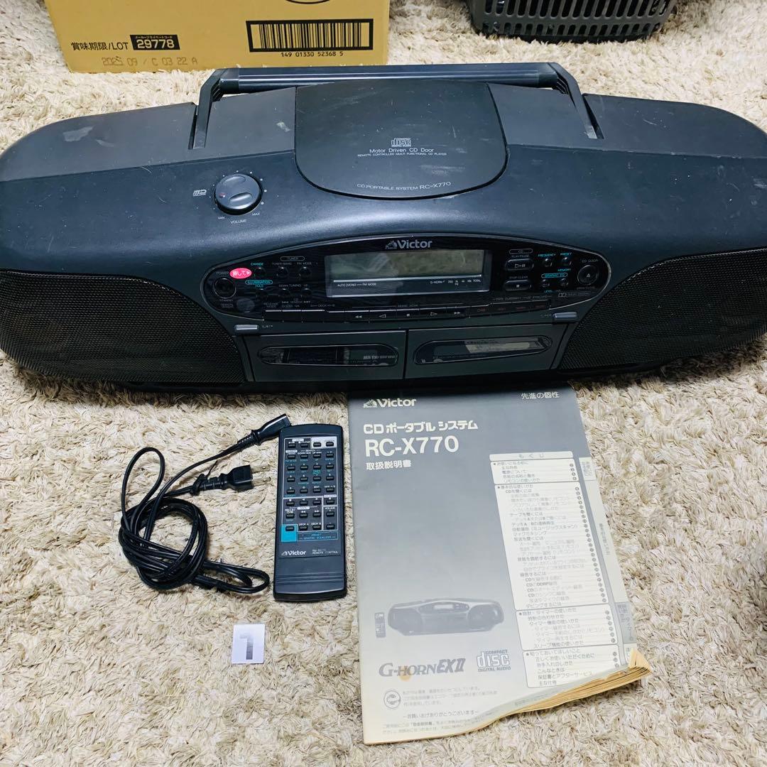 Victor 　CDラジカセ　RC-X770