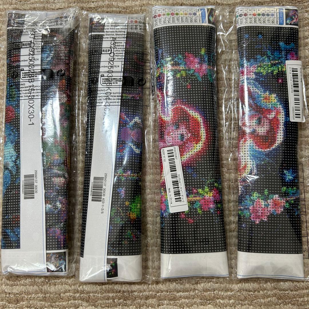 ダイヤモンドアートキット　まとめ売り 11点 おまけあり　ディズニー　多め