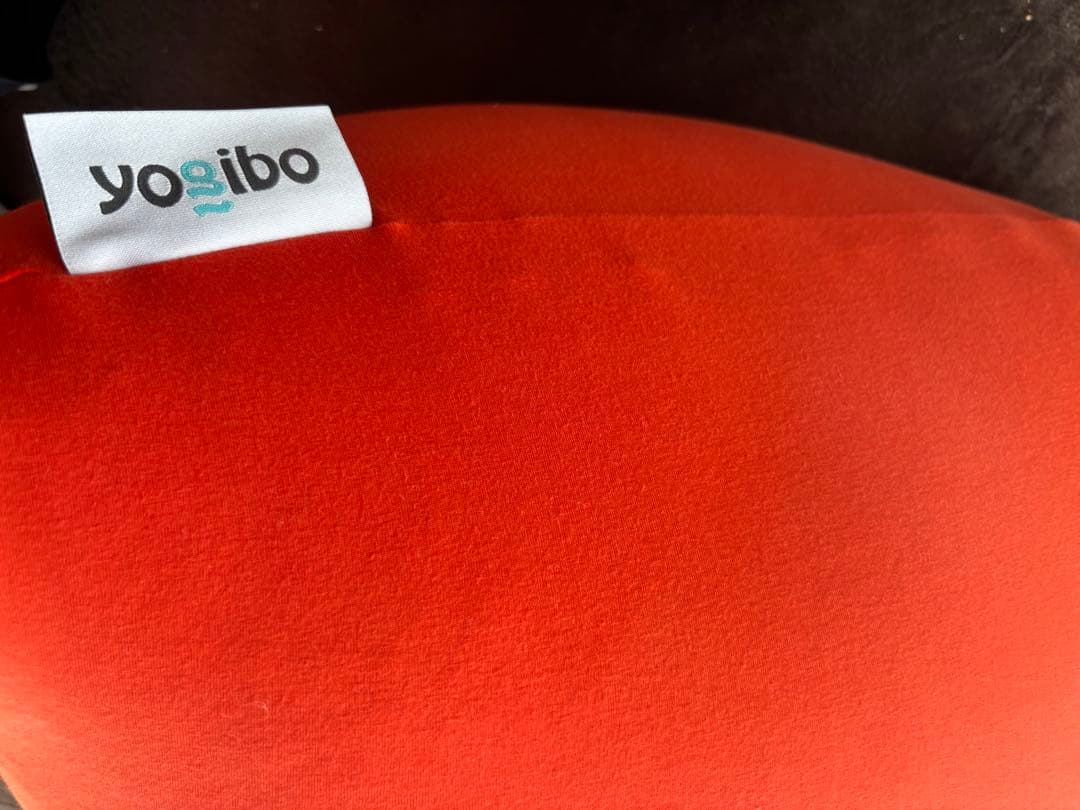 【お得セット販売！】Yogibo Max オレンジ＆ワインレッド
