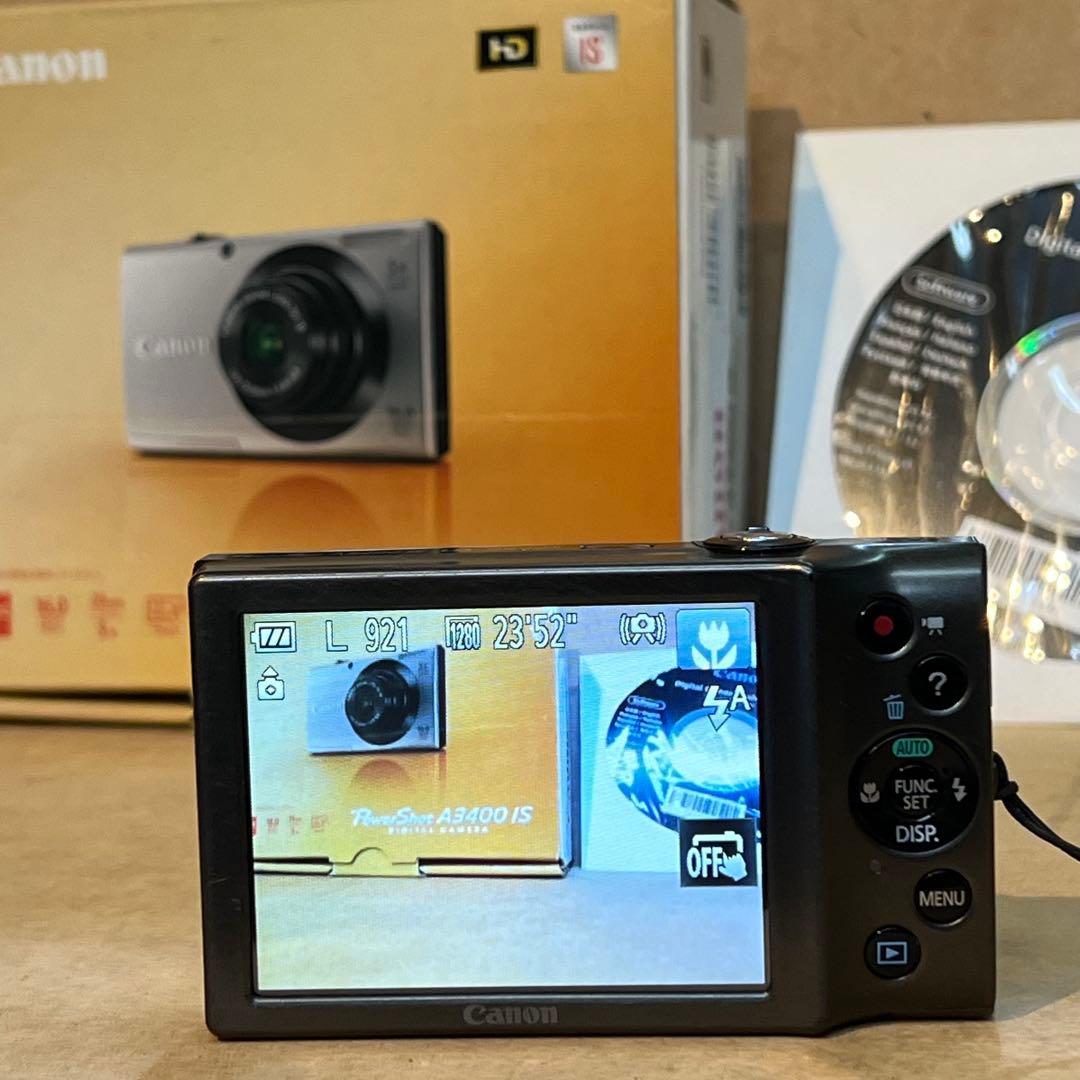 Canon A3400 IS キヤノン パワーショット デジカメ コンデジ