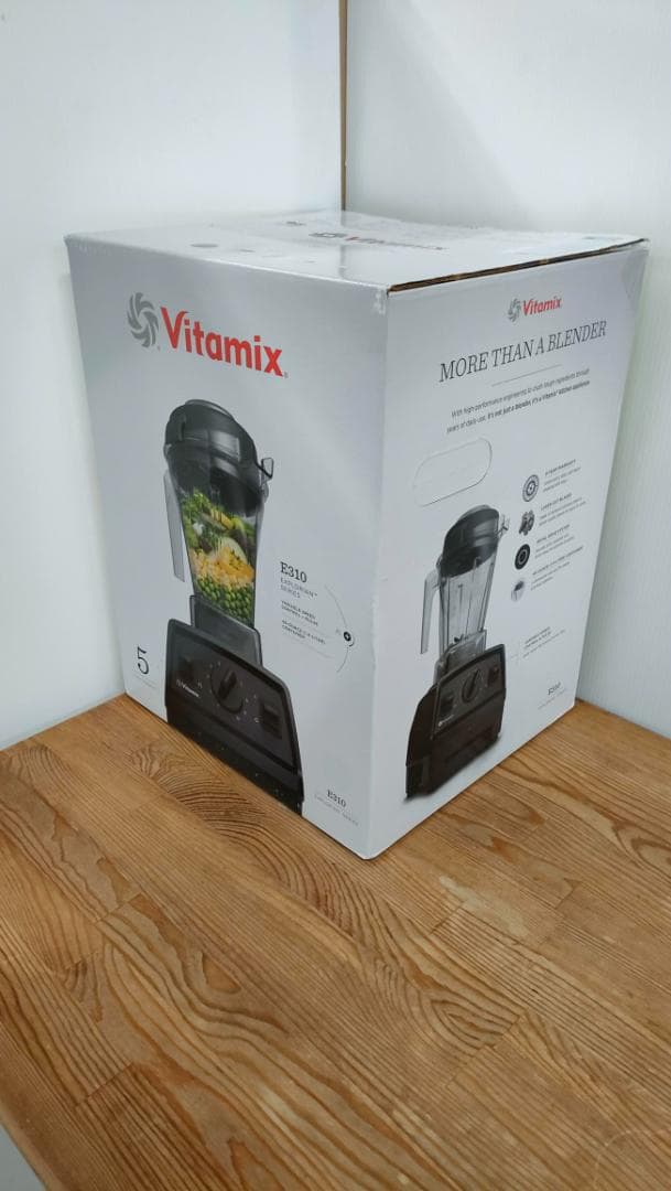 【目立った傷や汚れなし】バイタミックスE310　ホワイト　保証書あり　　1617