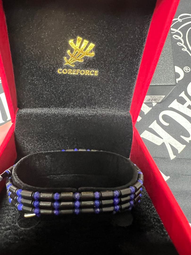 COREFORCE マットブラック×ブルー