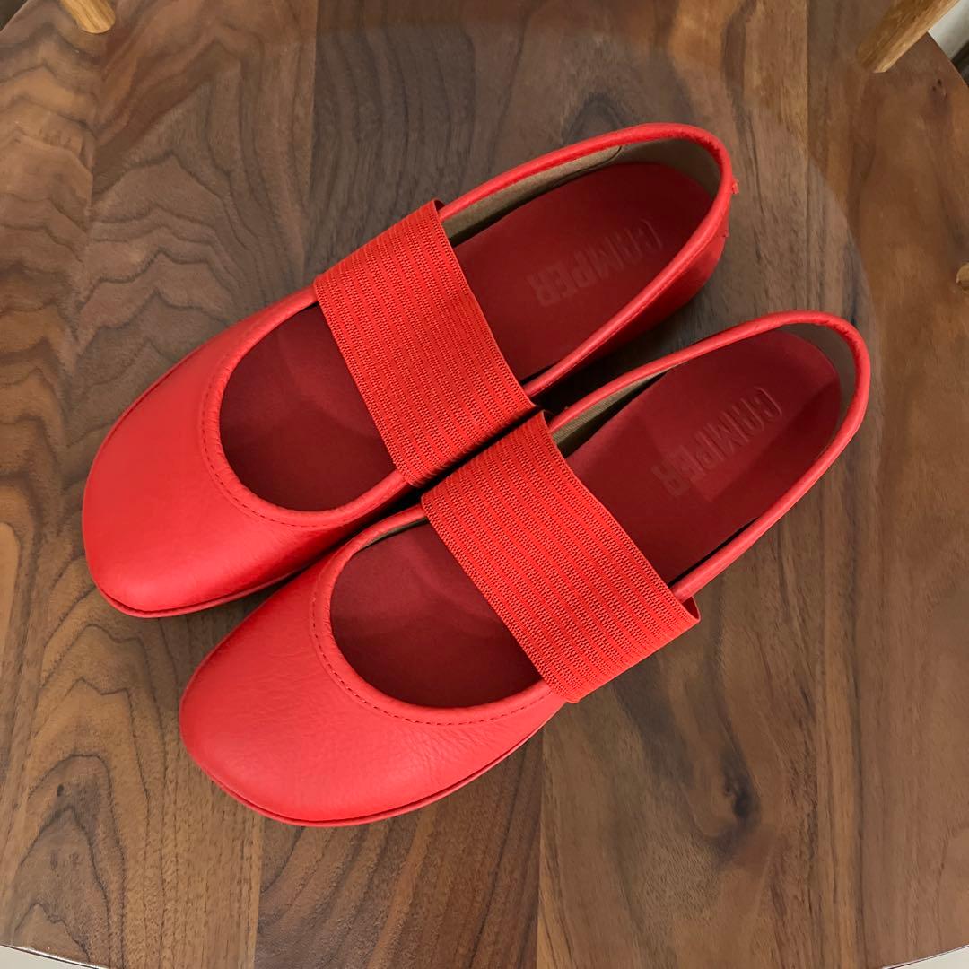 最終値下げ　カンペール　CAMPER ライトニナ　レッド39