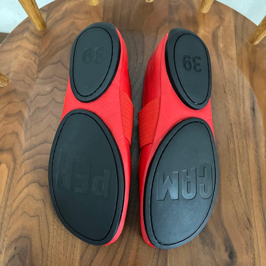 最終値下げ　カンペール　CAMPER ライトニナ　レッド39