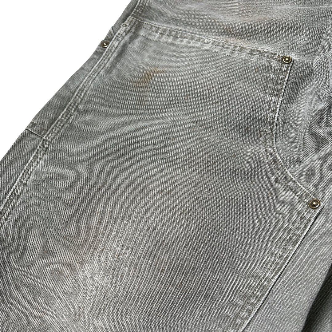 Carhartt ダブルニー B05 MOS モスグリーン W38 ワークパンツ