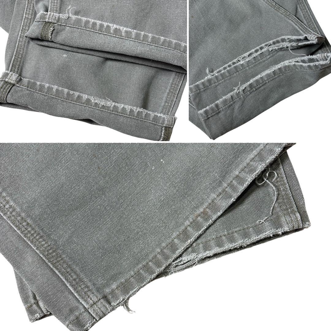 Carhartt ダブルニー B05 MOS モスグリーン W38 ワークパンツ