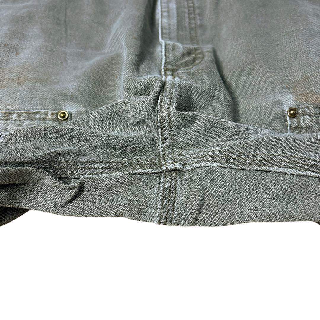 Carhartt ダブルニー B05 MOS モスグリーン W38 ワークパンツ