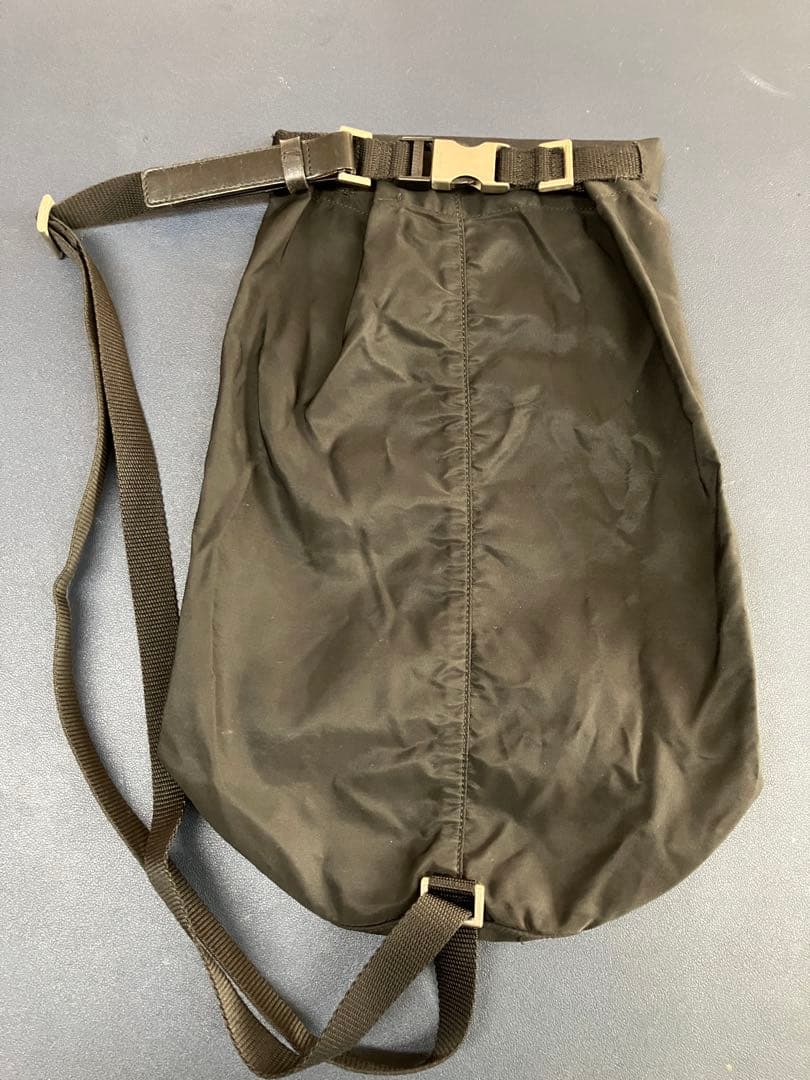 PRADA ボンサック ドラムバッグ BLACK