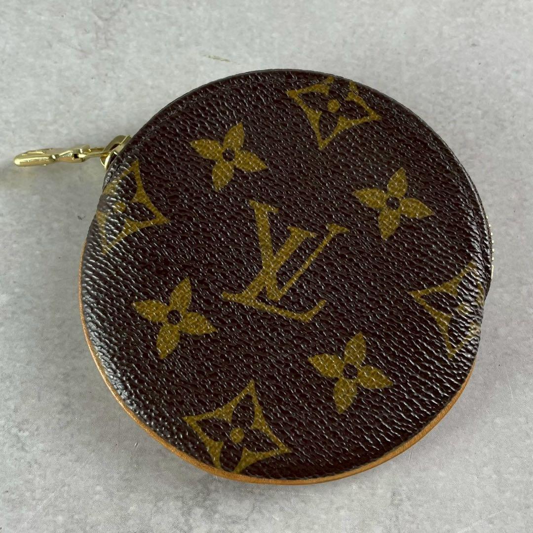 極美品　ルイヴィトン モノグラム ポルト モネ ロン ケース 小銭入れ