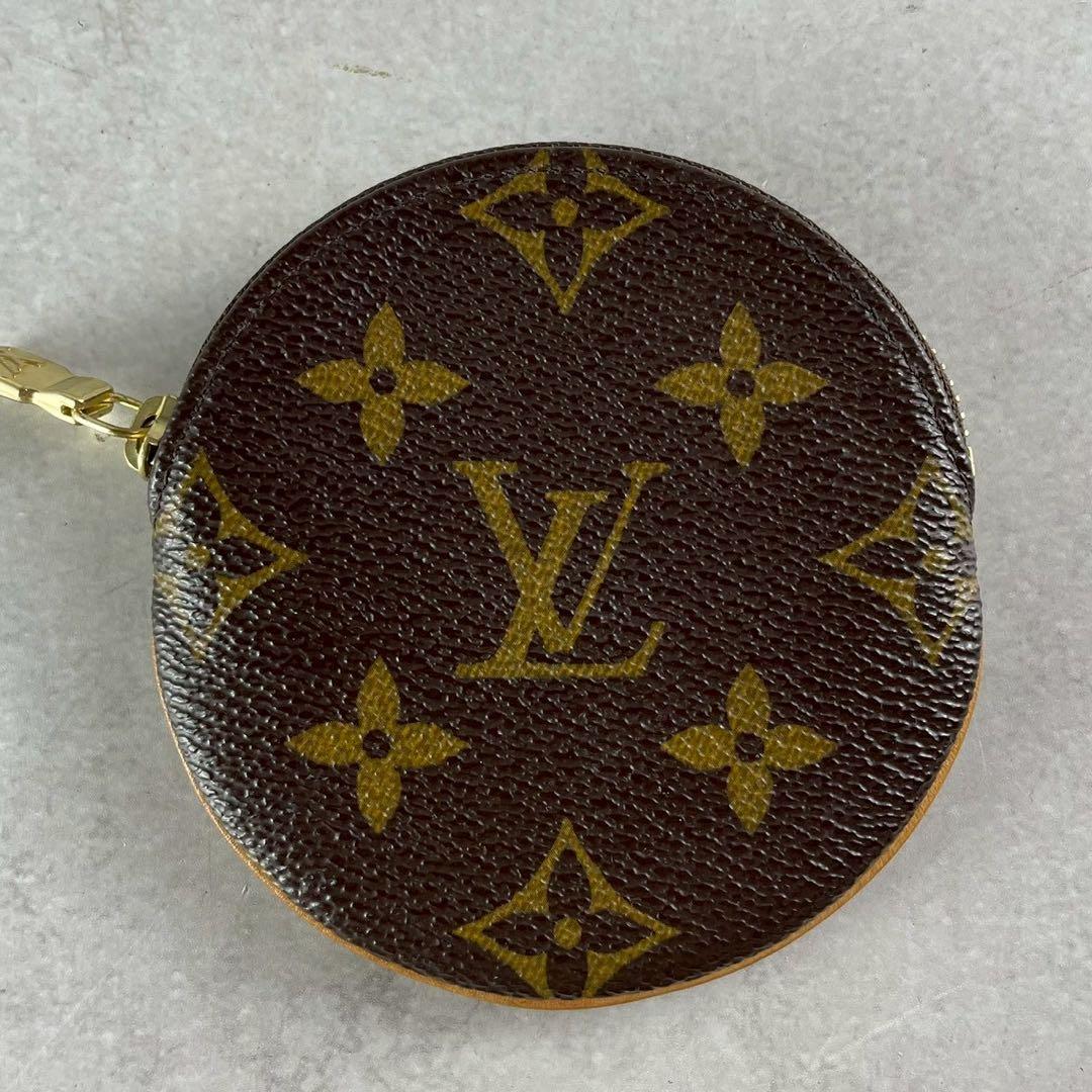 極美品　ルイヴィトン モノグラム ポルト モネ ロン ケース 小銭入れ