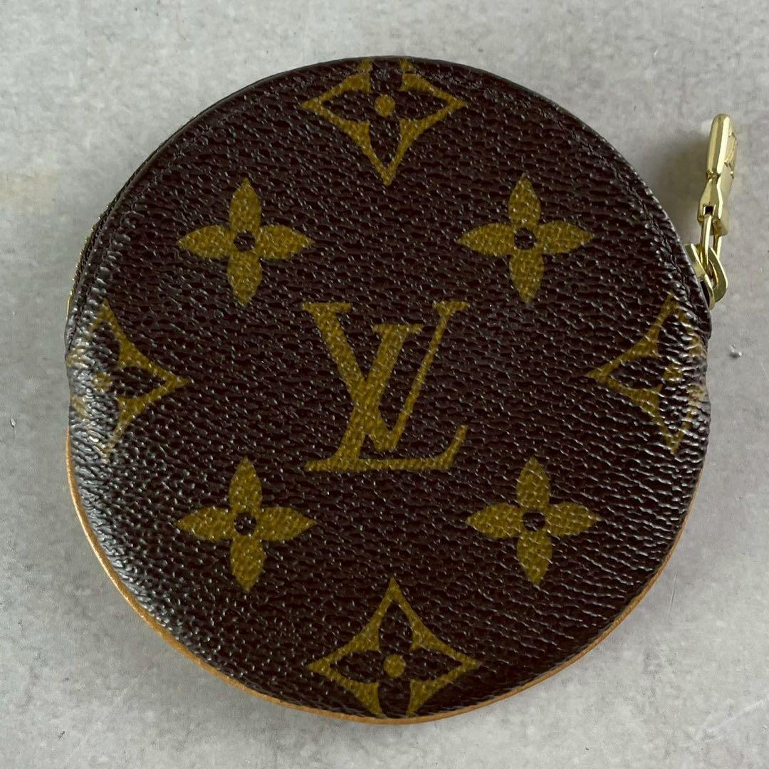 極美品　ルイヴィトン モノグラム ポルト モネ ロン ケース 小銭入れ