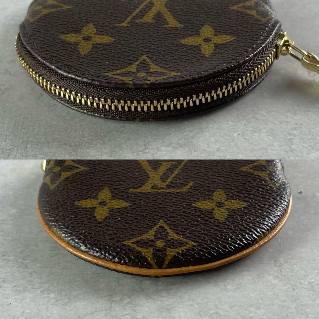極美品　ルイヴィトン モノグラム ポルト モネ ロン ケース 小銭入れ