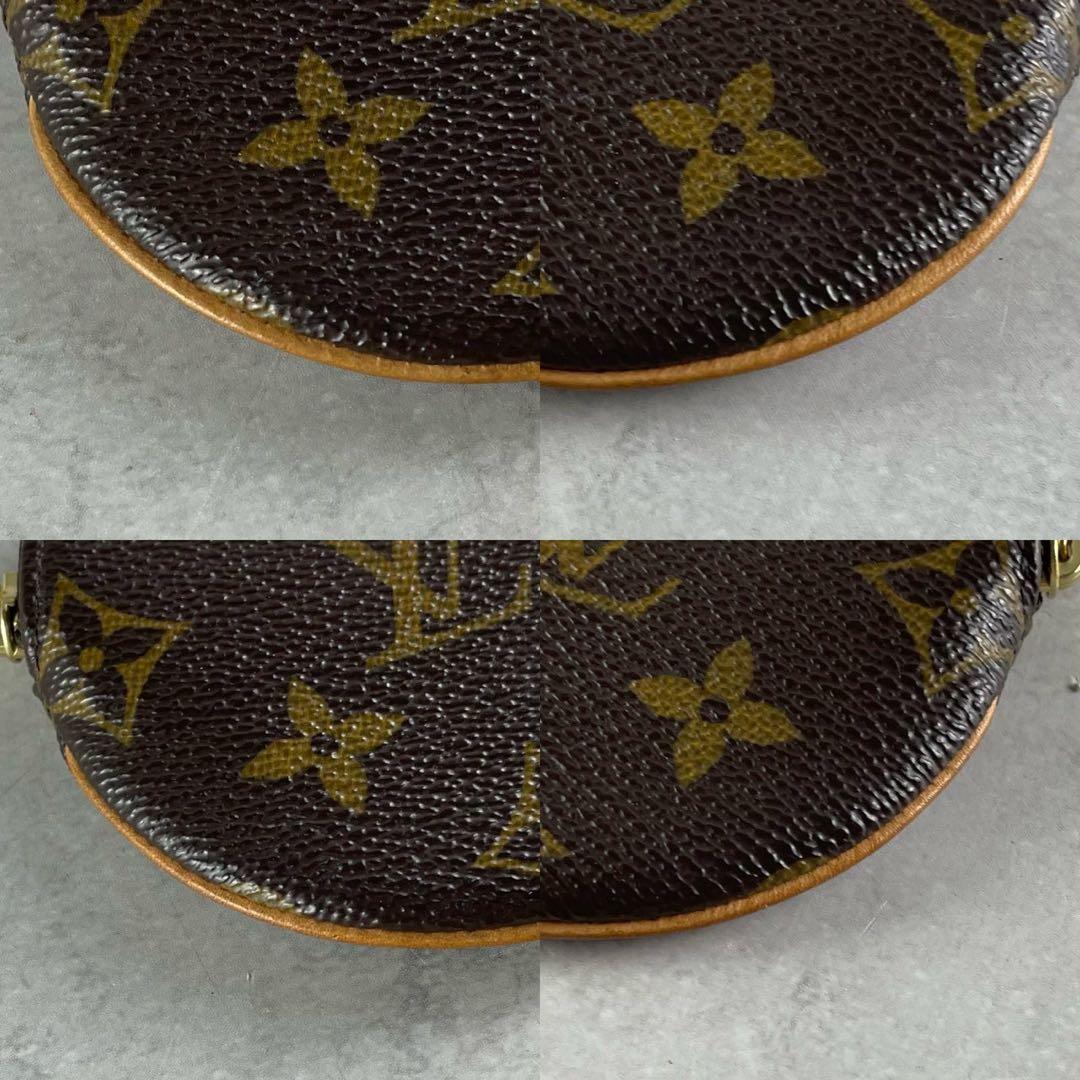 極美品　ルイヴィトン モノグラム ポルト モネ ロン ケース 小銭入れ