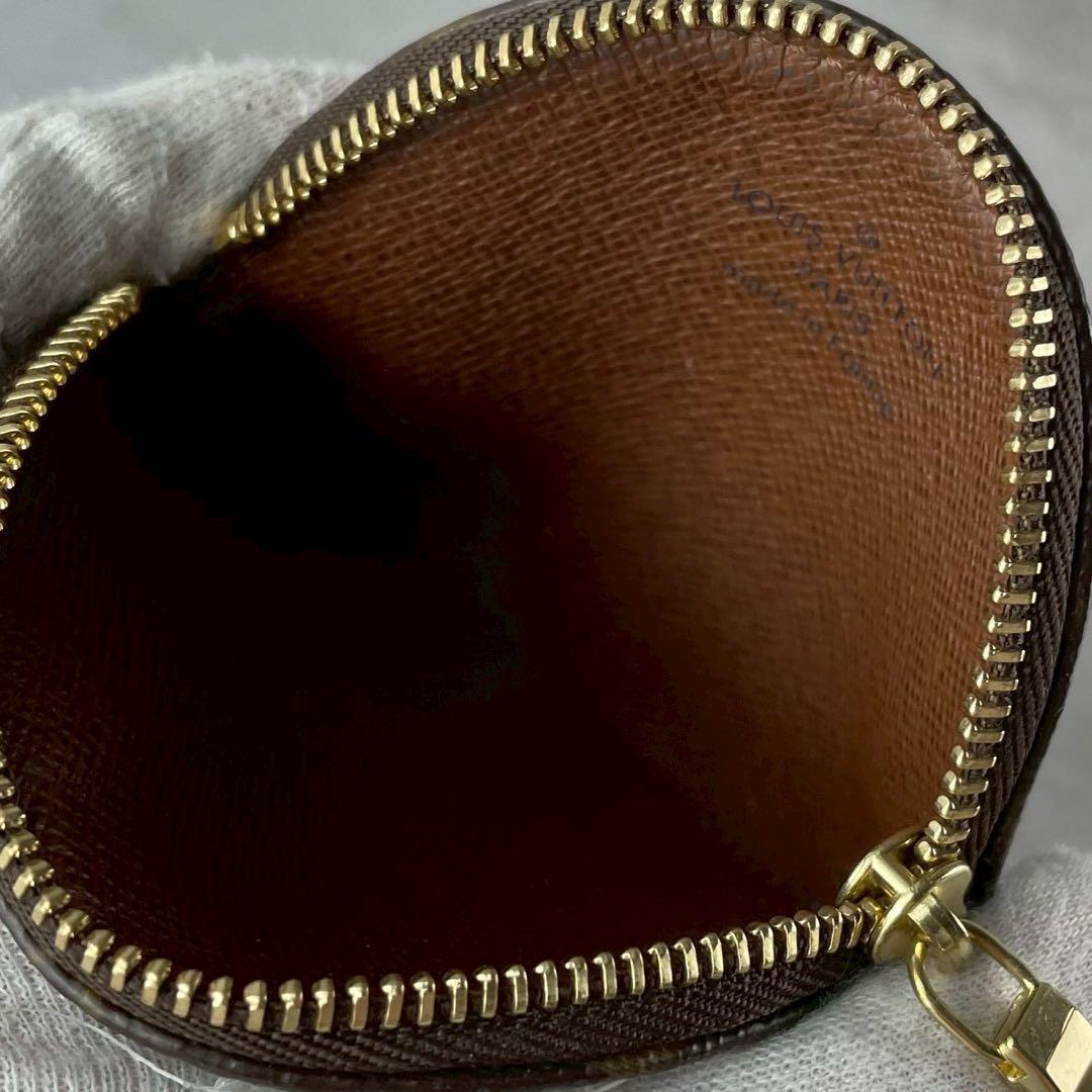極美品　ルイヴィトン モノグラム ポルト モネ ロン ケース 小銭入れ