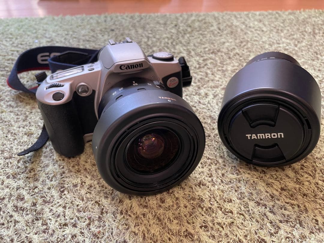 Canon EOS Kiss フィルム一眼レフカメラセット　電池付き