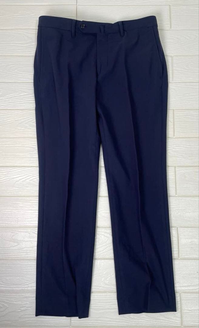 マッキントッシュフィロソフィー　トロッター　スーツ　ネイビー　メンズ