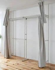 ツッパリクローゼットハンガーラック(ワイド)CL-210W