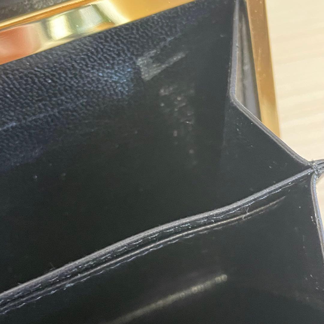 【訳あり】YvesSaintLaurent イヴ・サンローラン　長財布　牛皮