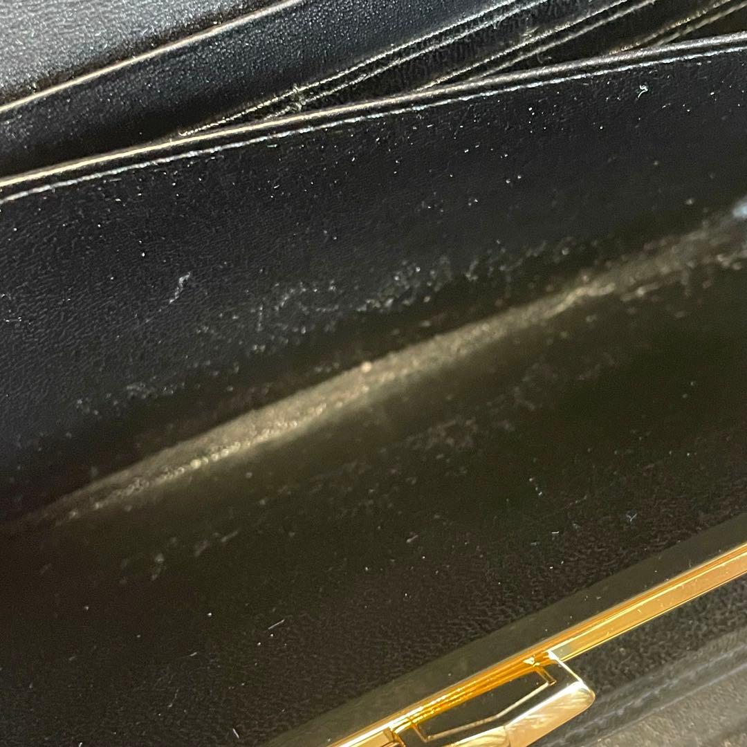 【訳あり】YvesSaintLaurent イヴ・サンローラン　長財布　牛皮