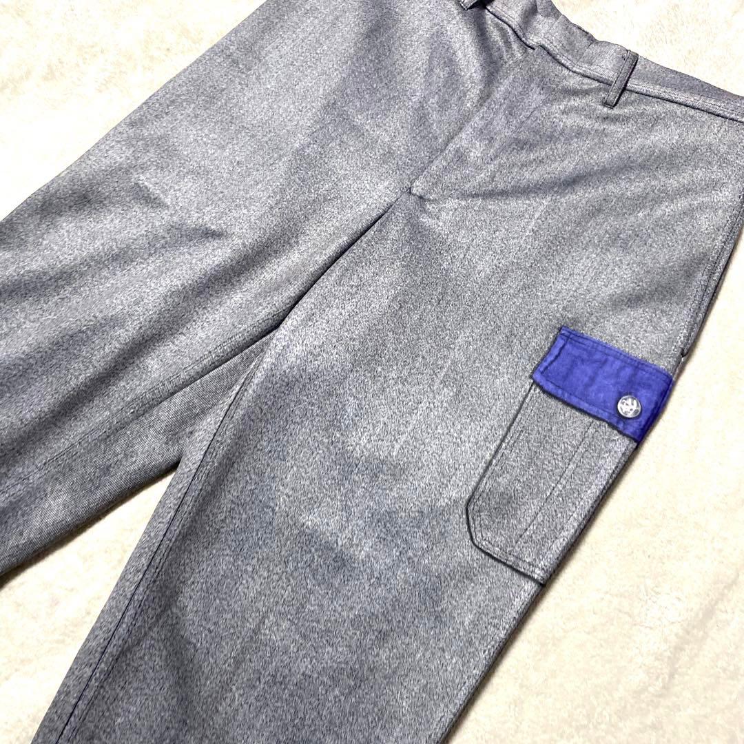 ✨希少✨yohji yamamoto POUR HOMME 転写パンツ　サイズM