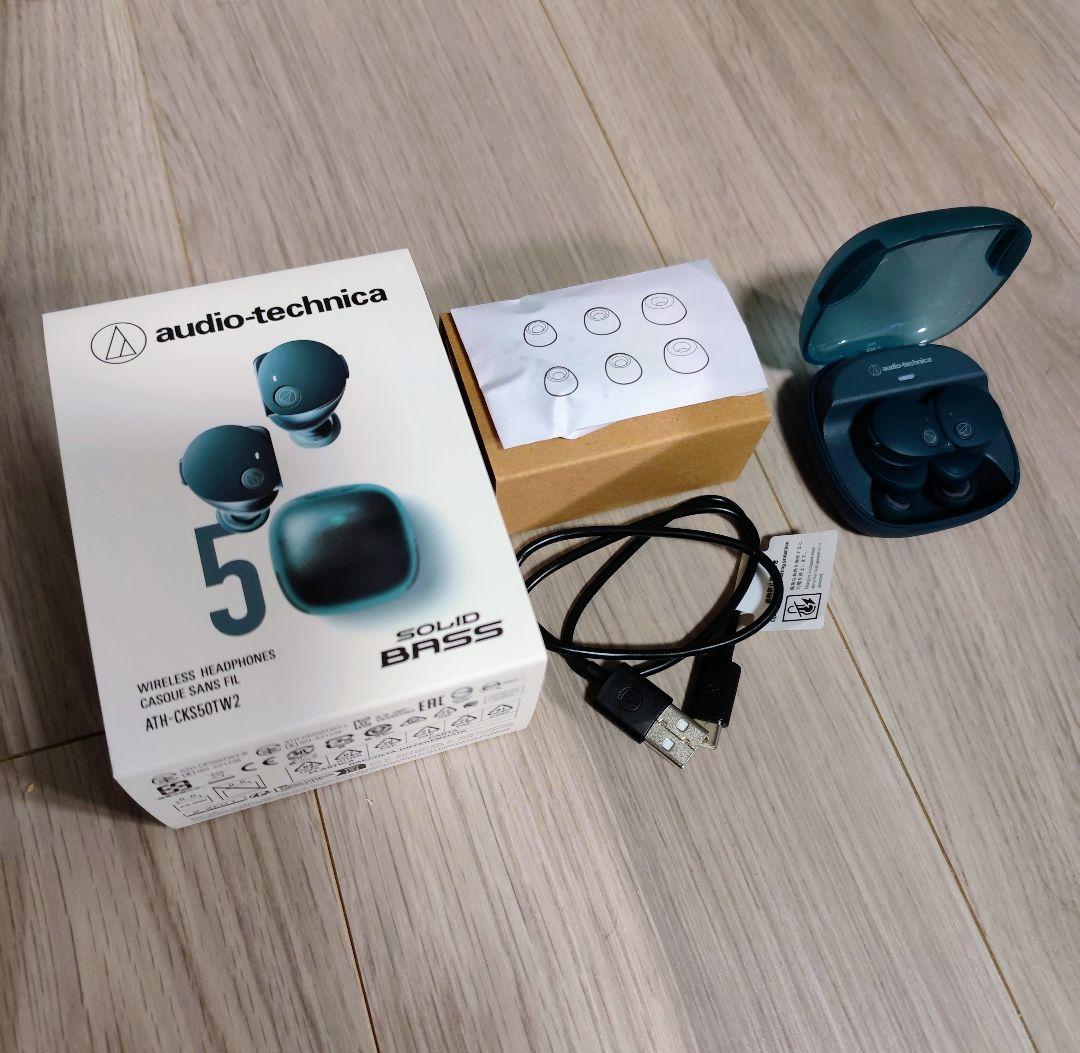 audio-technica ATH-CKS50TW2 ワイヤレスイヤフォン
