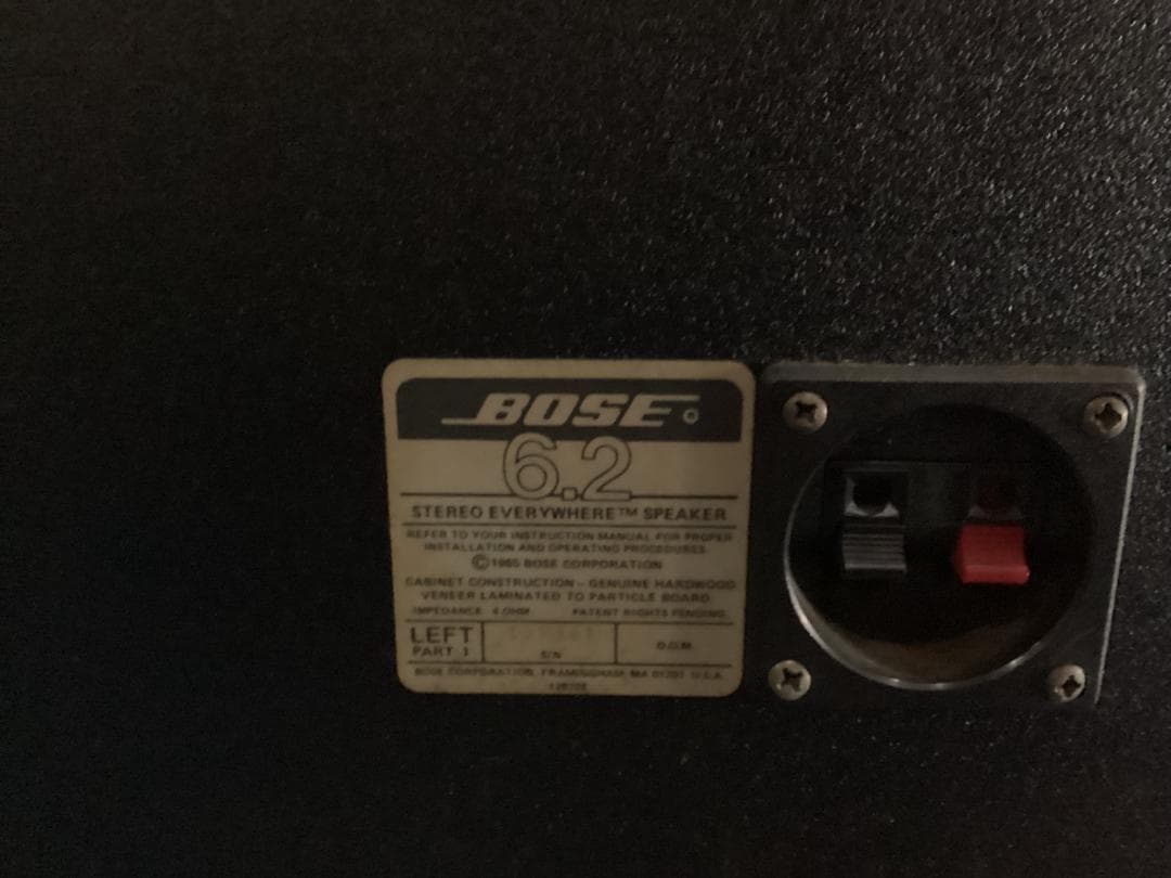 スピーカー・ウーファー bose 6.2 everywhere speaker