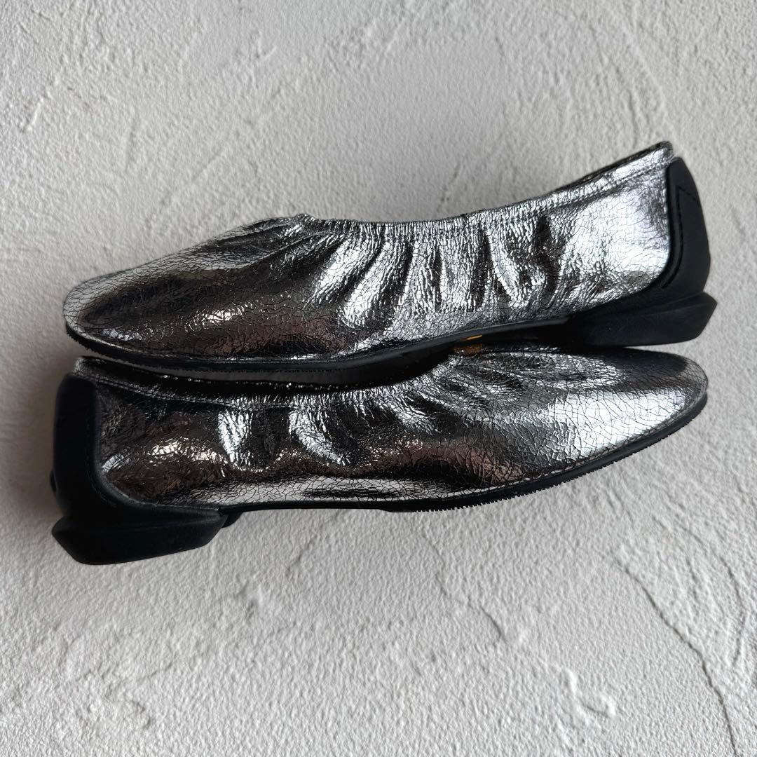 SHISEI シセイ GATHER LIC BALLET シルバー