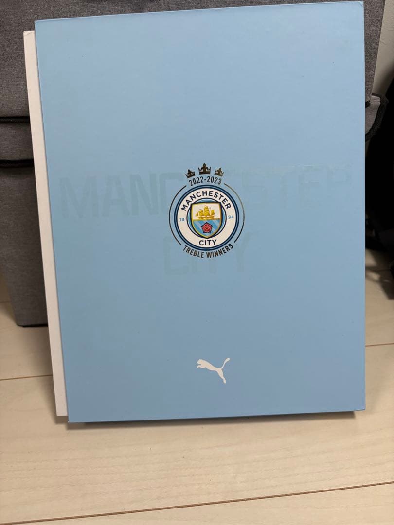 【正規品・新品未使用】マンチェスターシティ　ユニフォーム　トレブル記念　限定